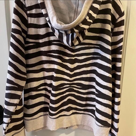 Michael Kors Zip Hoodie Size Large NWOT - Picture 2 of 2